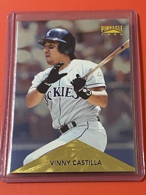 Vinny Castilla #245 1996 Pinnacle Baseball Trading Card